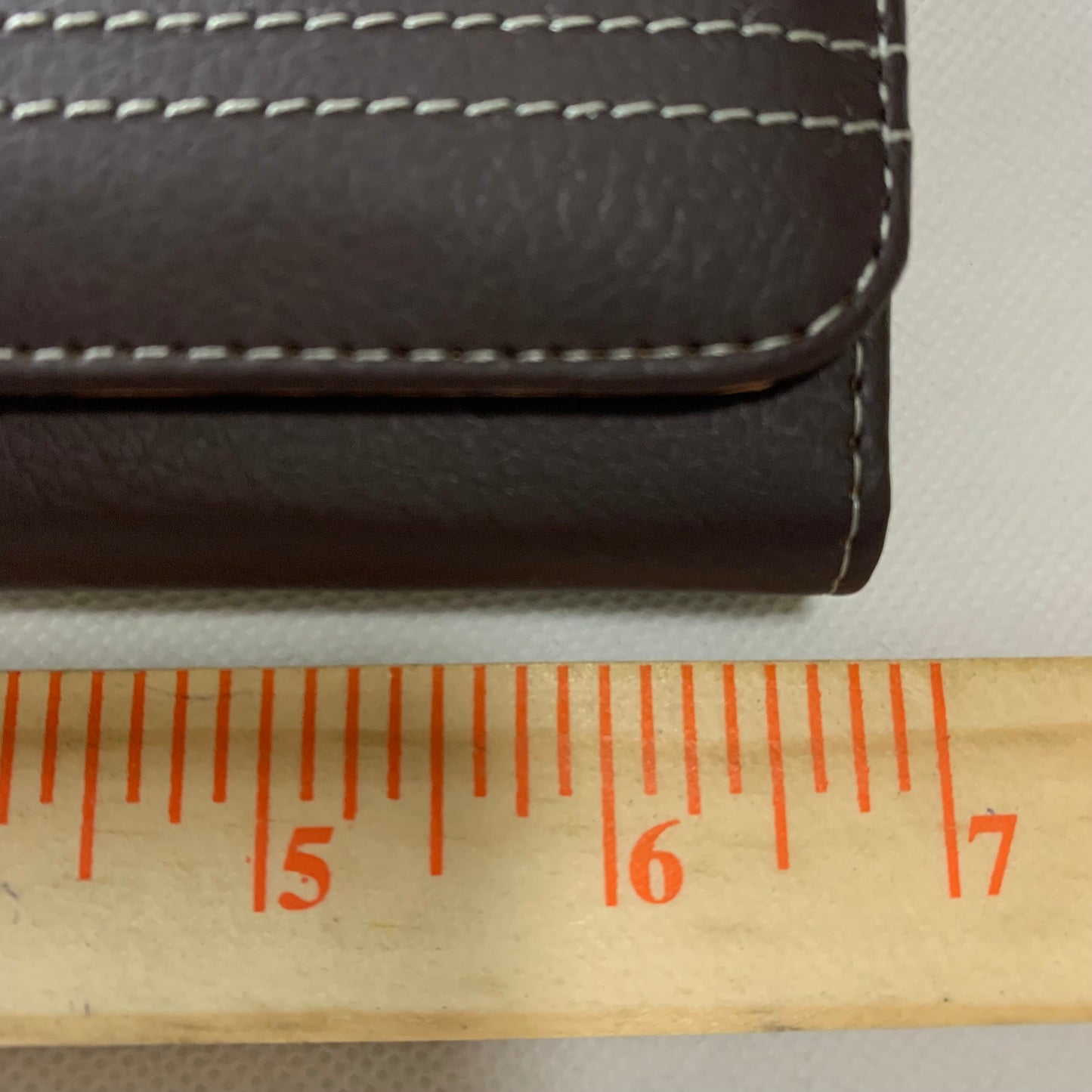 6.6" LUXMO COFFEE BROWN LEATHER EXTRA LARGE POUCH BELT LOOP HOLSTER CELL PHONE CASE UNIVERSAL OVERSIZE #LU20