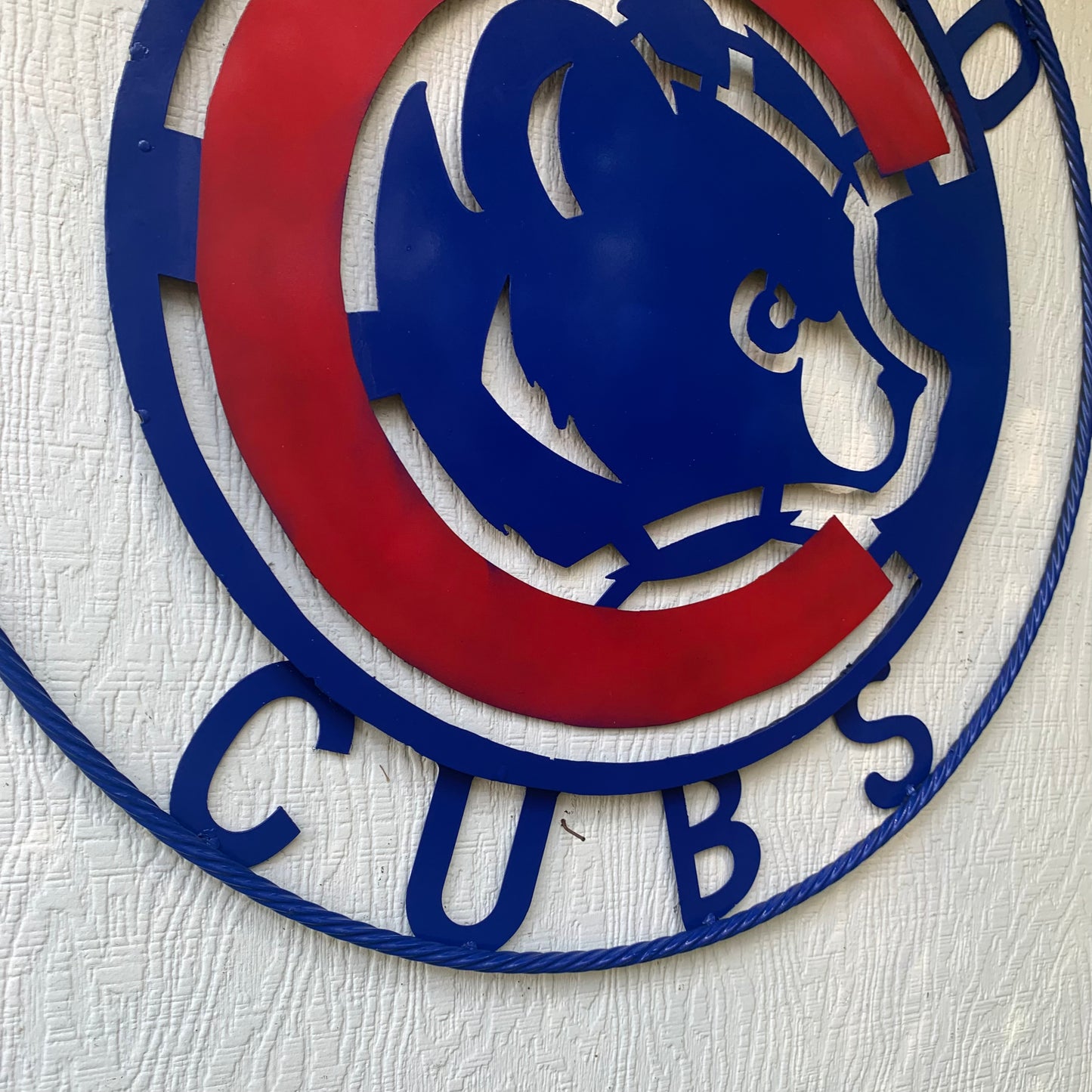 12", 18", 24", 32" CHICAGO CUBS CUSTOM METAL VINTAGE CRAFT TEAM SPORTS SIGN HANDMADE