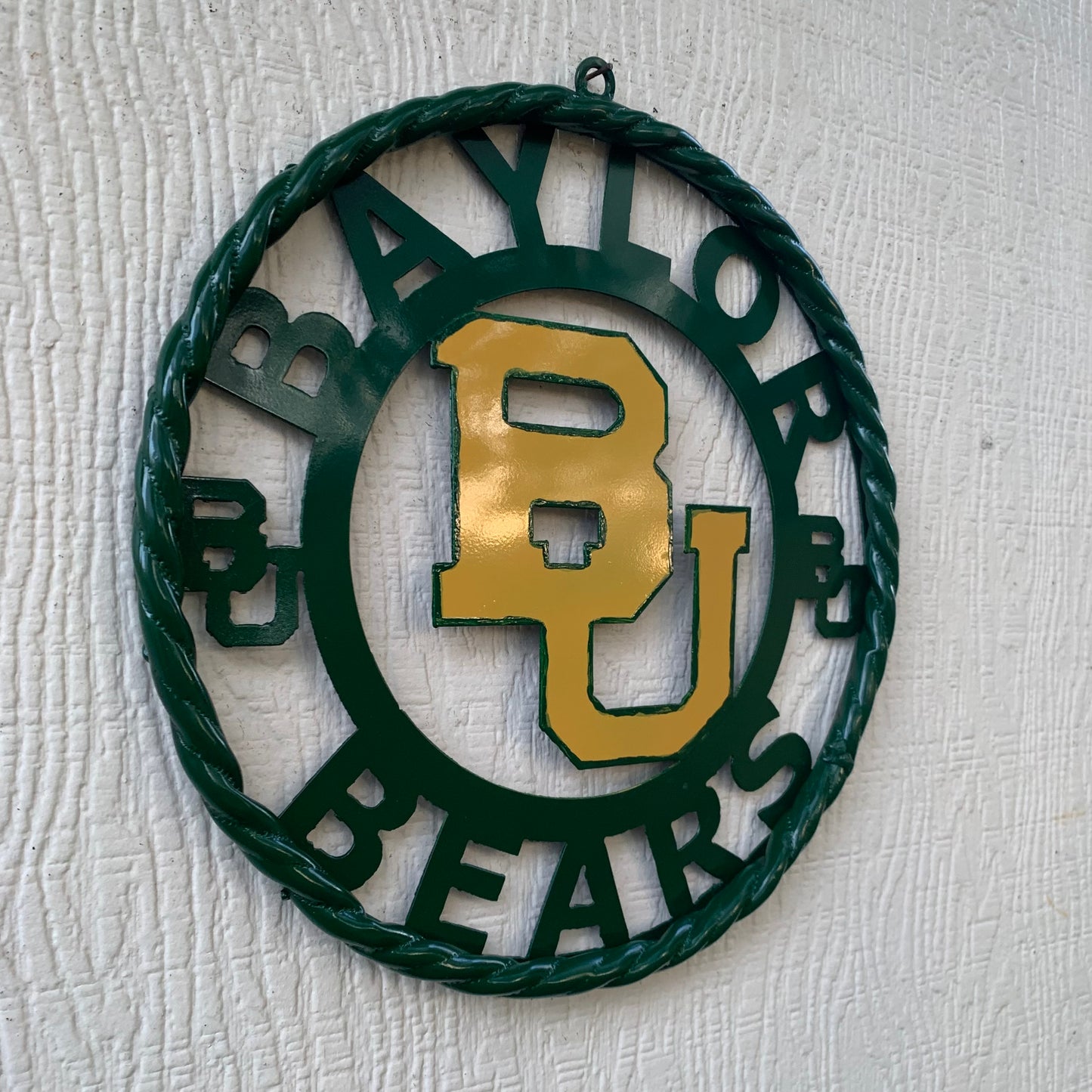 12",18",24",32" BAYLOR BEARS CUSTOM METAL VINTAGE CRAFT SIGN WESTERN HOME DECOR HANDMADE
