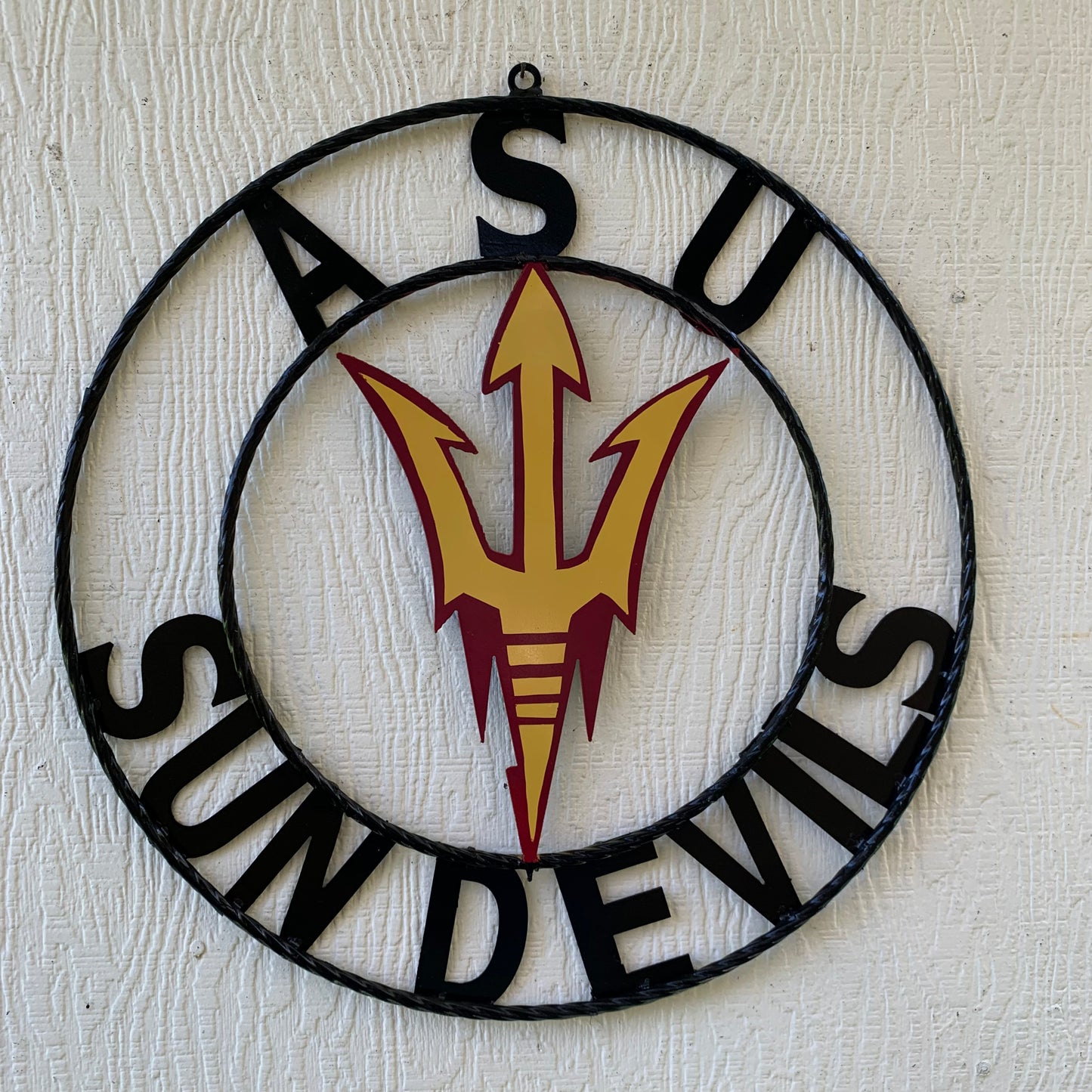 12", 18", 24", 32" ASU SUNDEVILS ARIZONA STATE CUSTOM METAL VINTAGE CRAFT SIGN TEAM WESTERN HOME DECOR HANDMADE