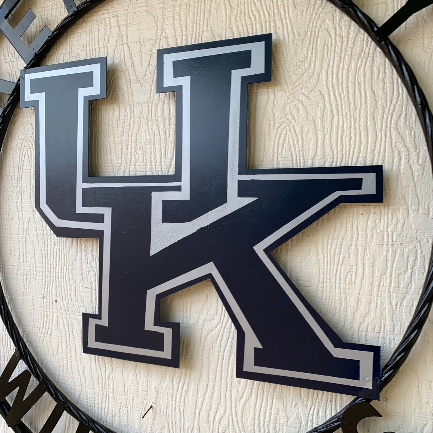 KENTUCKY WILDCATS CUSTOM METAL VINTAGE CRAFT SIGN WESTERN HOME DECOR HANDMADE