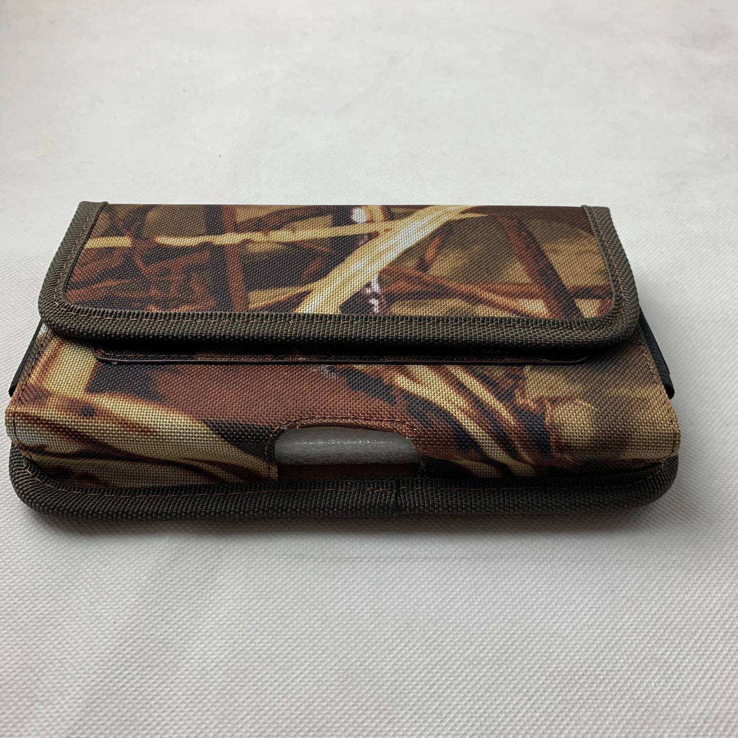 7" LUXMO WIRELESS XL MEGA EXTRA LARGE HORIZONTAL CAMO RUGGED POUCH VELCO CLOSURE  &  BELT LOOP CLIP HOLSTER CELL PHONE CASE UNIVERSAL OVERSIZE