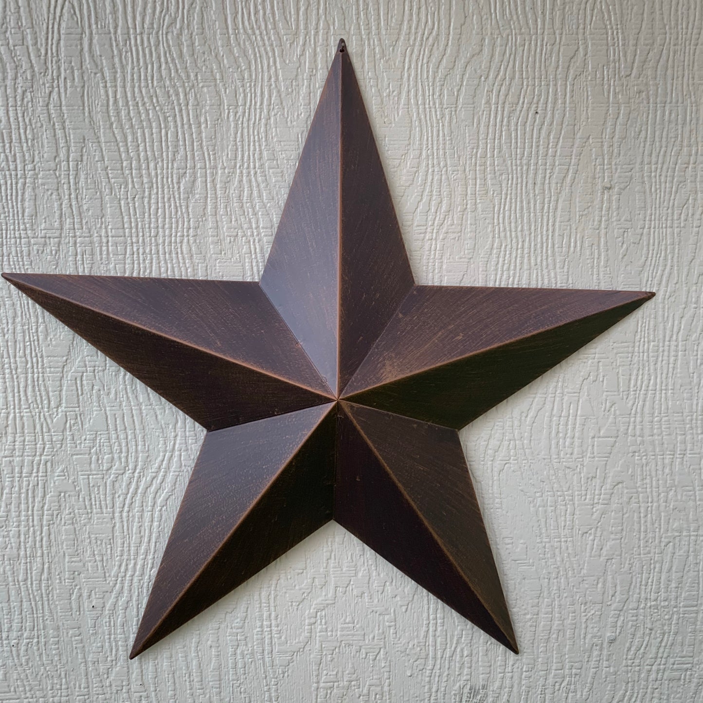 12",16",22",24",30",36" RUSTIC BRONZE BARN STAR 5 POINT METAL STAR OF DAVID WESTERN HOME DECOR HANDMADE NEW 3" TO 36"-#EH10044