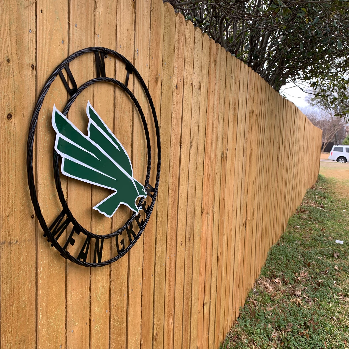 12",18",24",32",36" UNT MEAN GREEN CUSTOM METAL VINTAGE CRAFT SIGN TEAM HANDMADE