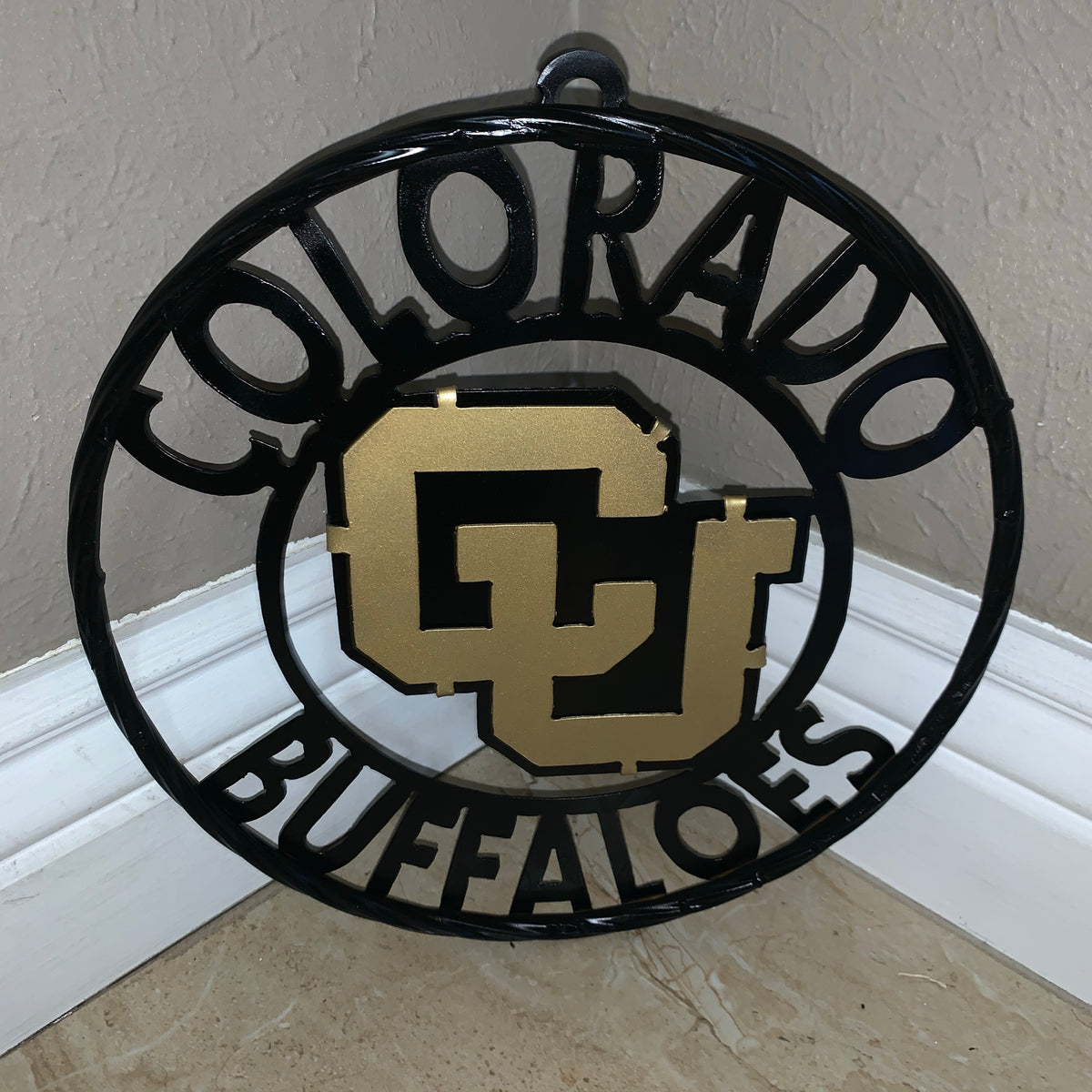 COLORADO BUFFALOES CUSTOM METAL VINTAGE CRAFT SIGN TEAM ART WESTERN HOME DECOR HANDMADE