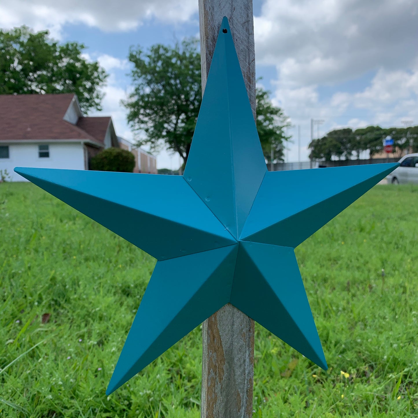 TEAL BARN METAL STAR WESTERN HOME DECOR VINTAGE RUSTIC BRONZE ART NEW, 3",4",5",6",9",12"