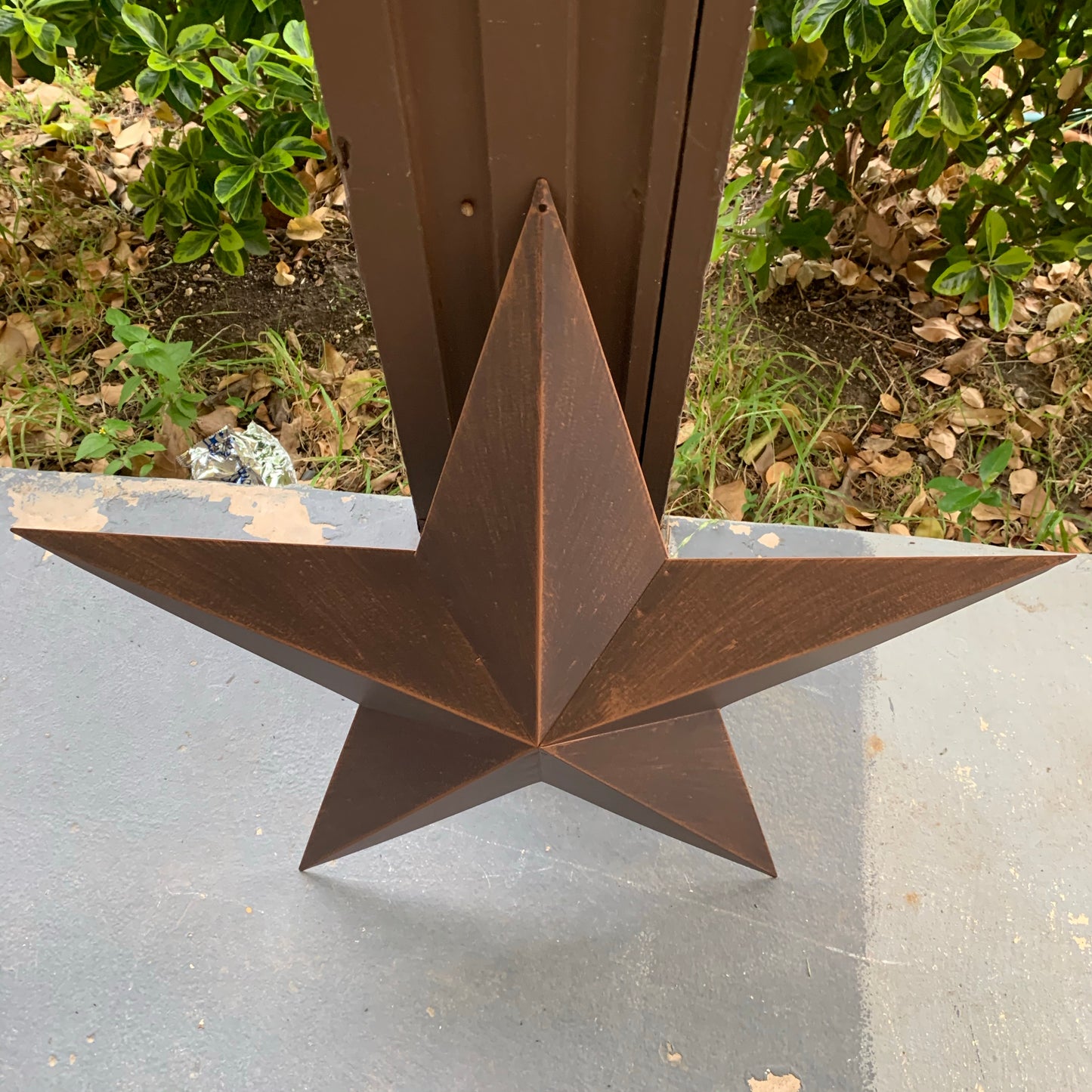 12",16",22",24",30",36" RUSTIC BRONZE BARN STAR 5 POINT METAL STAR OF DAVID WESTERN HOME DECOR HANDMADE NEW 3" TO 36"-#EH10044