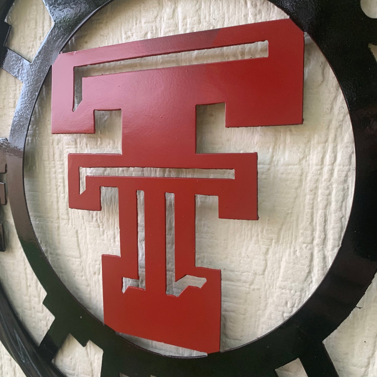 TEXAS TECH CUSTOM METAL VINTAGE CRAFT SIGN WESTERN HOME DECOR HANDMADE 12",18",24",32",36"