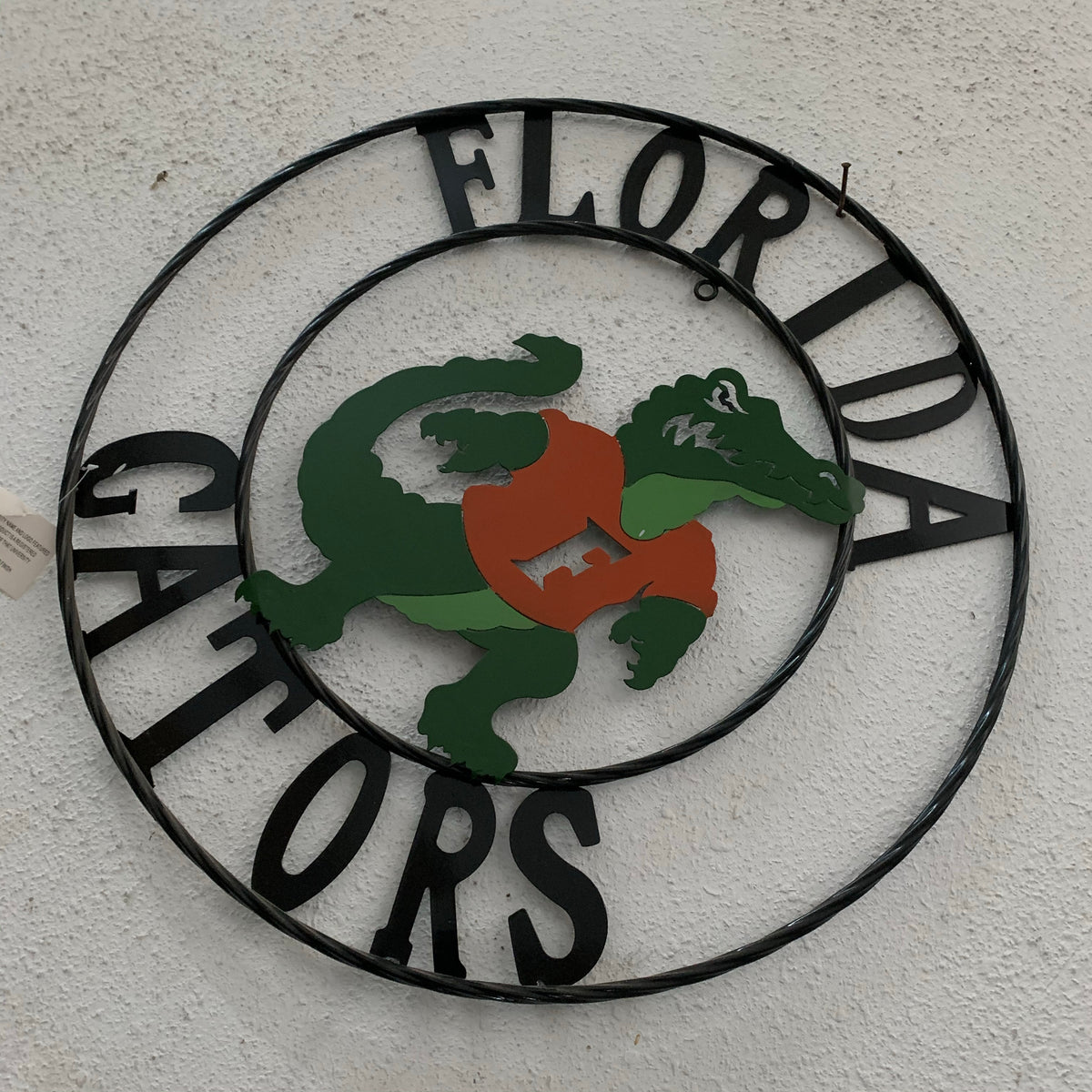 12", 18", 24", 32" FLORIDA GATORS CUSTOM METAL VINTAGE CRAFT TEAM SIGN WETSERN HOME DECOR HANDMADE