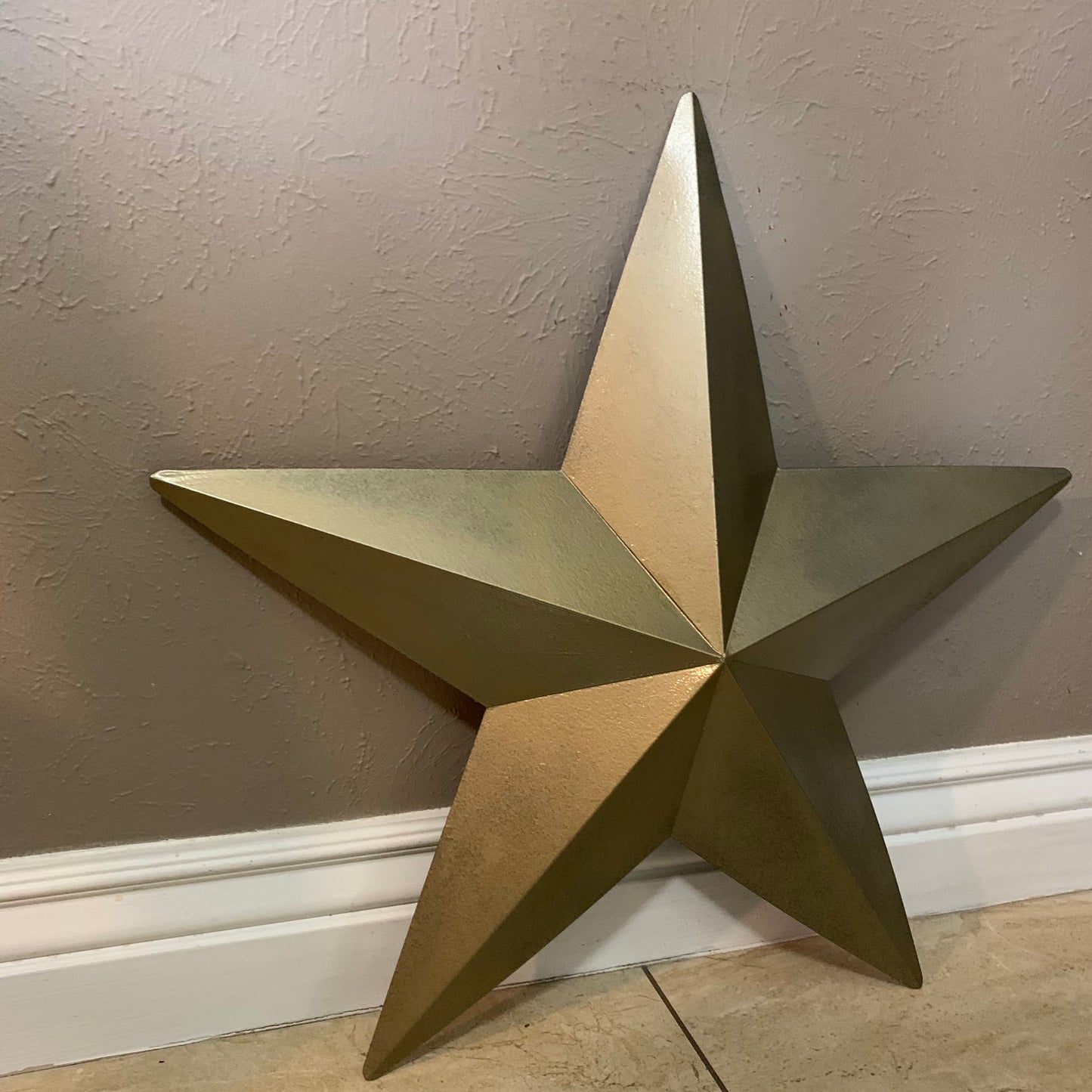 12", 16", 24", 30", 36" RUSTIC GOLD METALLIC BARN METAL STAR WALL ART WESTERN HOME DECOR VINTAGE RUSTIC ART NEW #EH12110