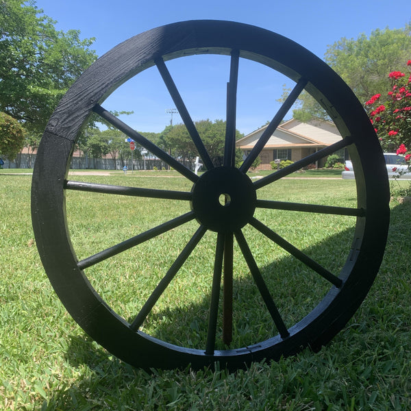 16",24",30" WAGON WHEEL RED BARN WOOD WESTERN HOME DECOR RUSTIC HANDMADE CRAFT