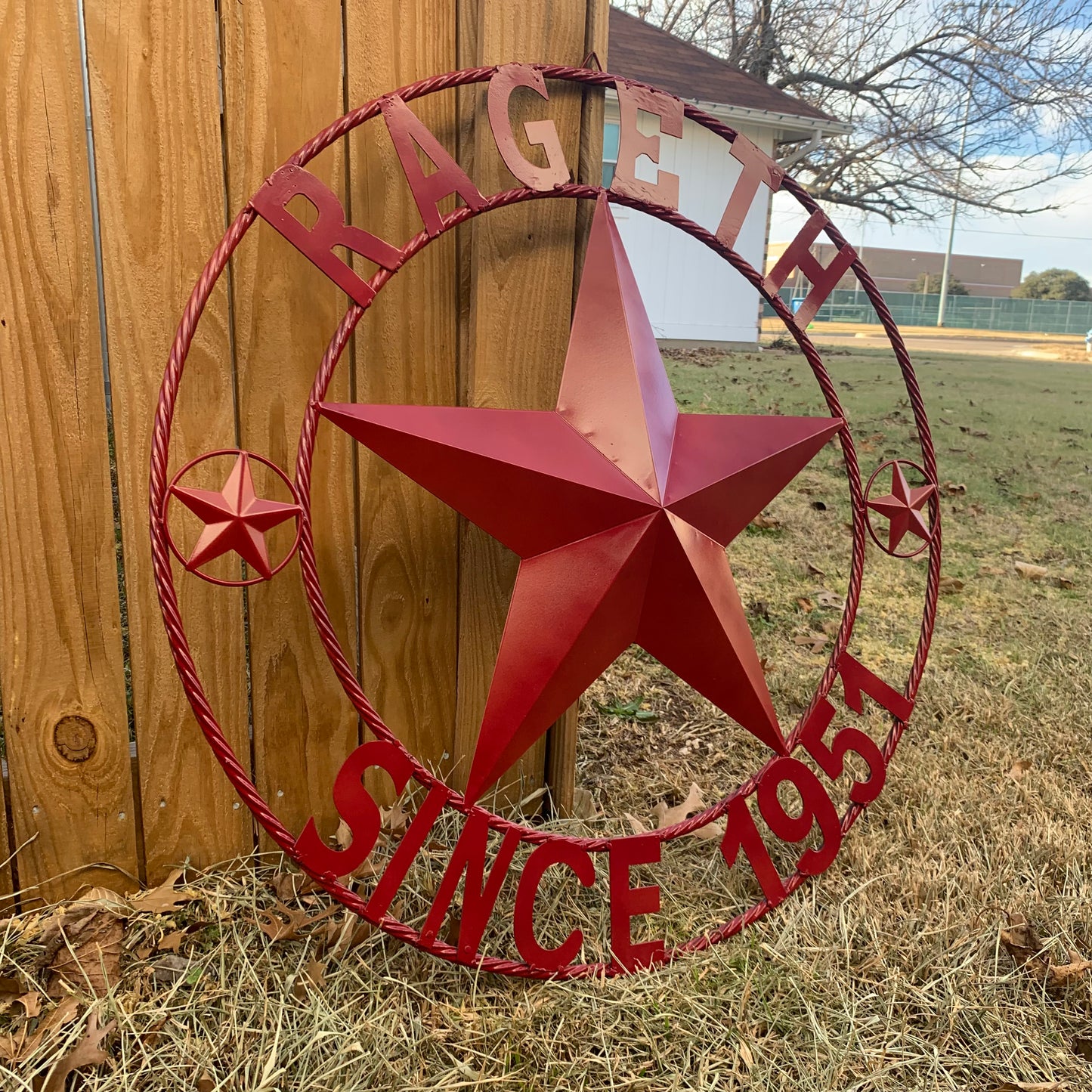 RAGETH STYLE YOUR CUSTOM STAR METAL NAME RUSTIC BURGUNDY RED PHILLIPS CUSTOM 3d STAR METAL NAME BARN STAR TWISTED ROPE RING DESIGN METAL WALL ART HOME DECOR ANY SIZE