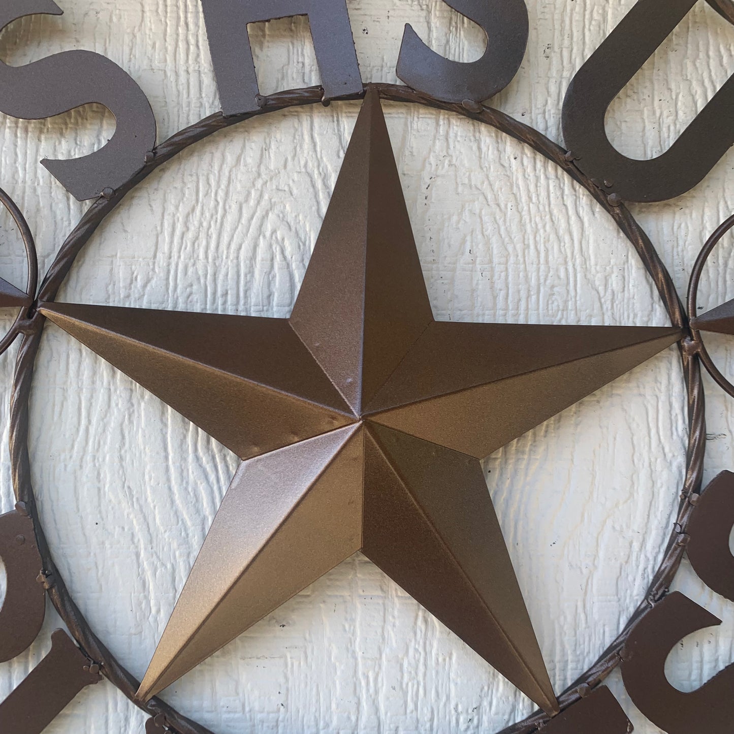 24",32" SHSU SAM HOUSTON BEARKATS BUSINESS RUSTIC BRONZE COPPER METAL CUSTOM VINTAGE CRAFT RUSTIC BLACK TEAM STAR HANDMADE