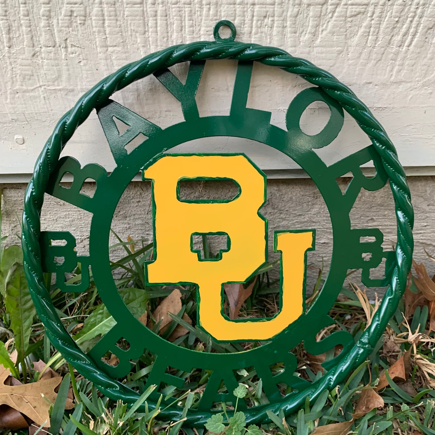 12",18",24",32" BAYLOR BEARS CUSTOM METAL VINTAGE CRAFT SIGN WESTERN HOME DECOR HANDMADE