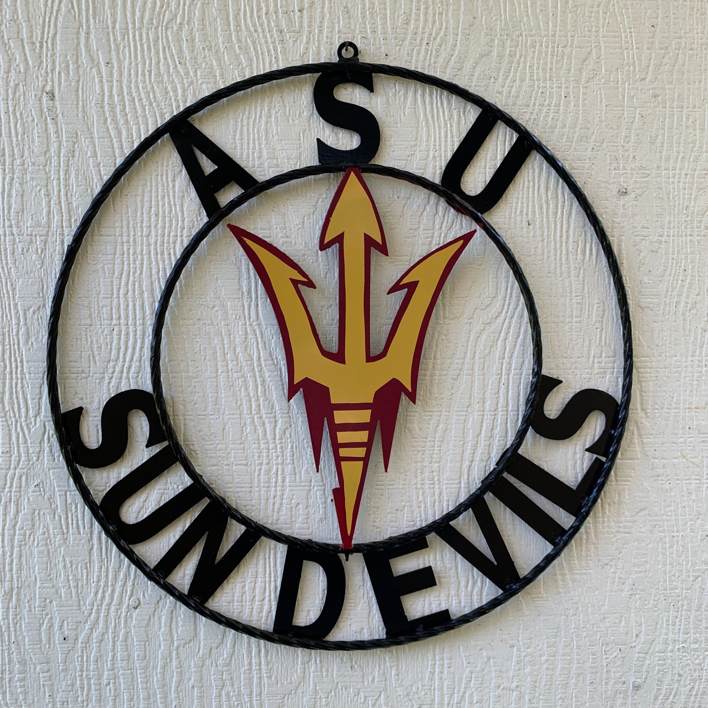 12", 18", 24", 32" ASU SUNDEVILS ARIZONA STATE CUSTOM METAL VINTAGE CRAFT SIGN TEAM WESTERN HOME DECOR HANDMADE