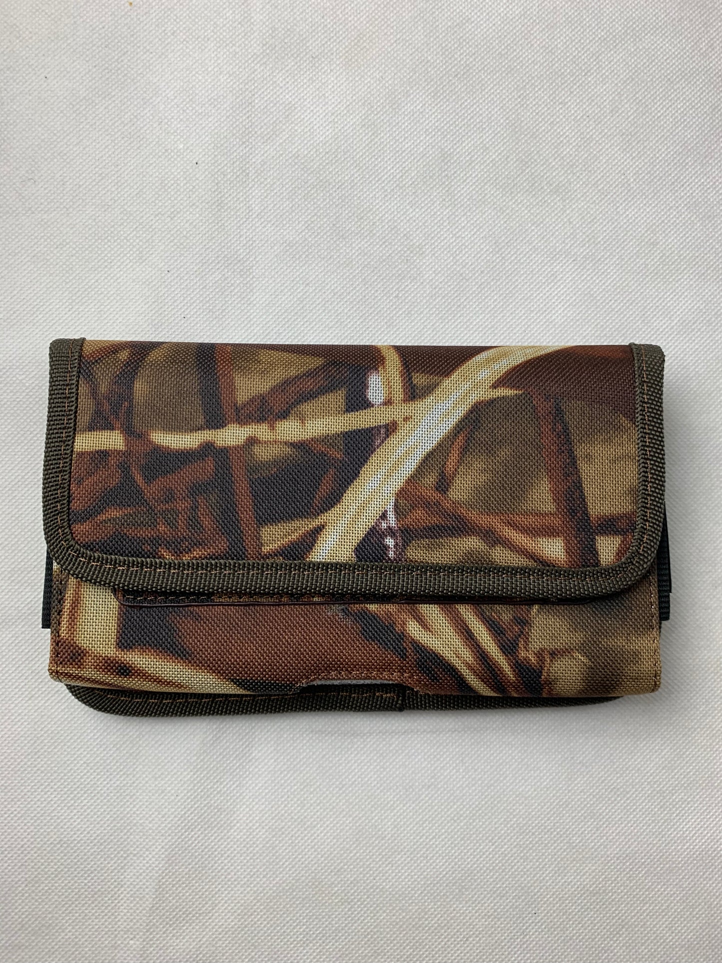 7" LUXMO WIRELESS XL MEGA EXTRA LARGE HORIZONTAL CAMO RUGGED POUCH VELCO CLOSURE  &  BELT LOOP CLIP HOLSTER CELL PHONE CASE UNIVERSAL OVERSIZE