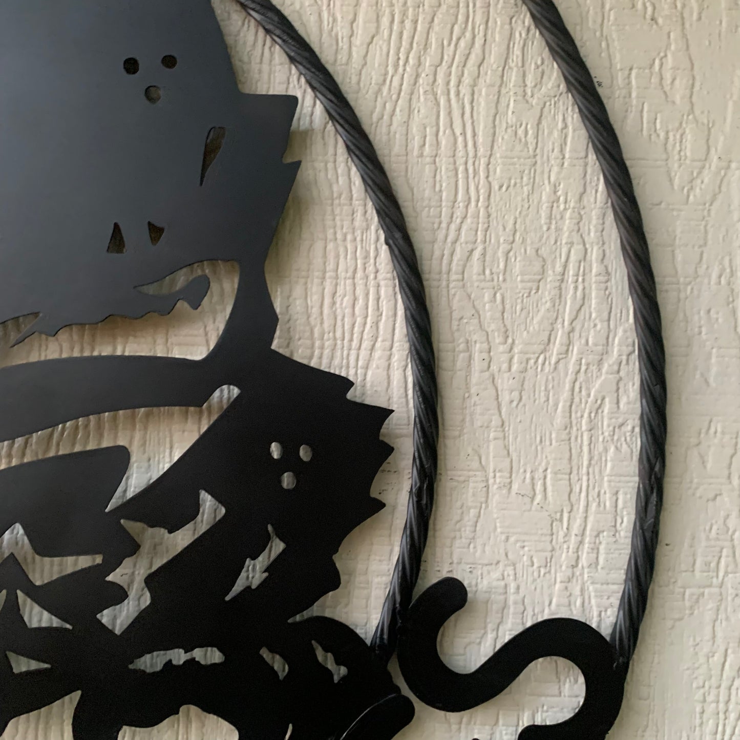 TCU HORNED FROGS BLACK CUSTOM METAL VINTAGE CRAFT TEAM SIGN HANDMADE