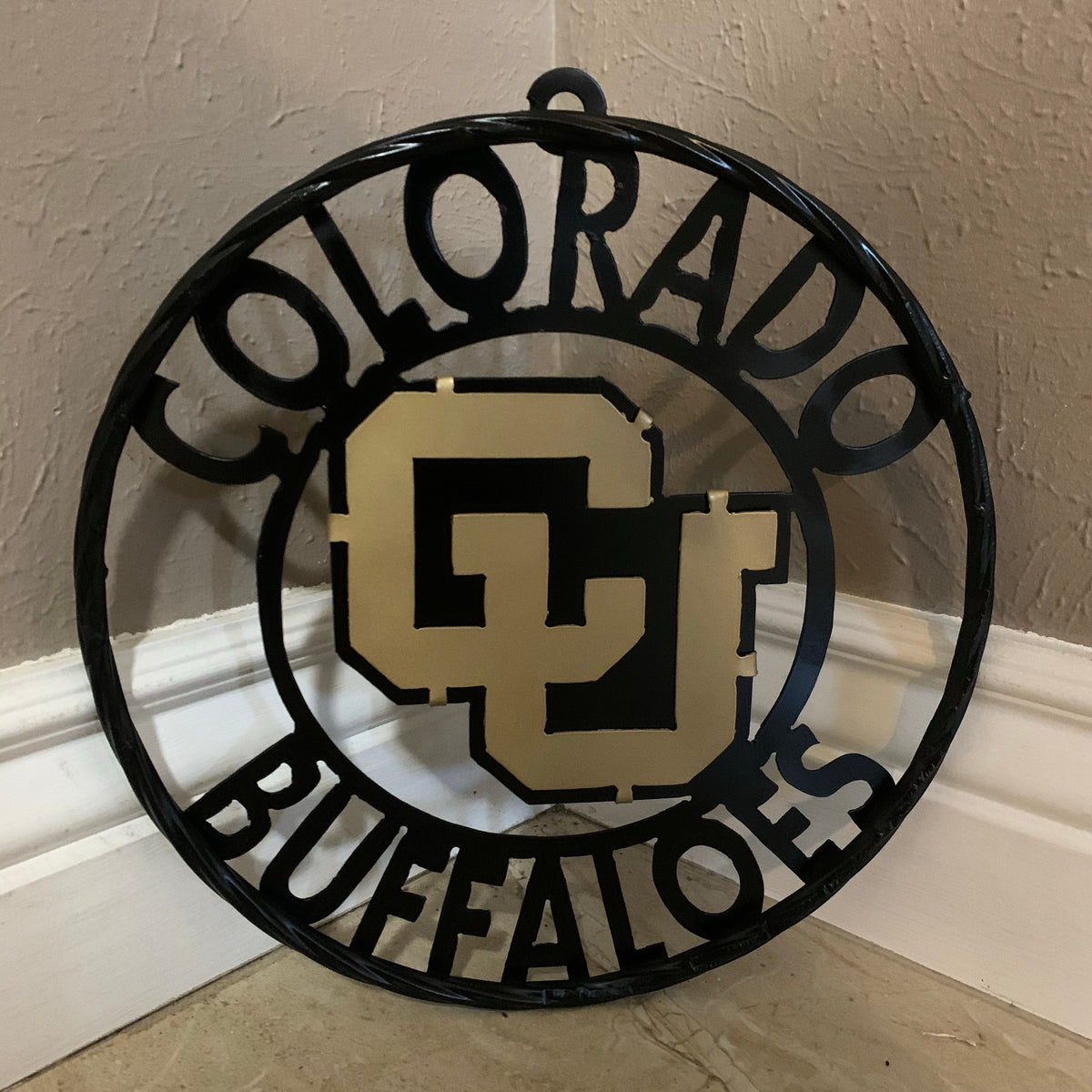 COLORADO BUFFALOES CUSTOM METAL VINTAGE CRAFT SIGN TEAM ART WESTERN HOME DECOR HANDMADE