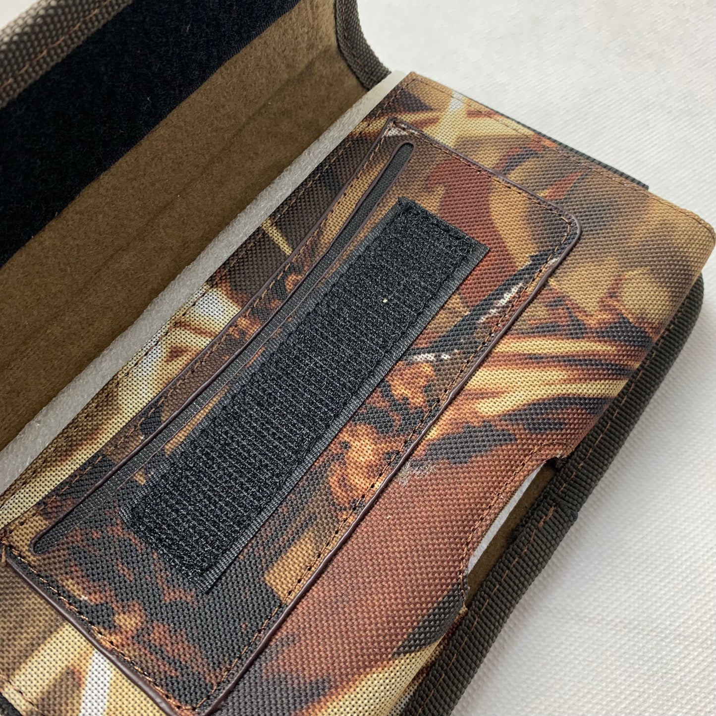 7" LUXMO WIRELESS XL MEGA EXTRA LARGE HORIZONTAL CAMO RUGGED POUCH VELCO CLOSURE  &  BELT LOOP CLIP HOLSTER CELL PHONE CASE UNIVERSAL OVERSIZE