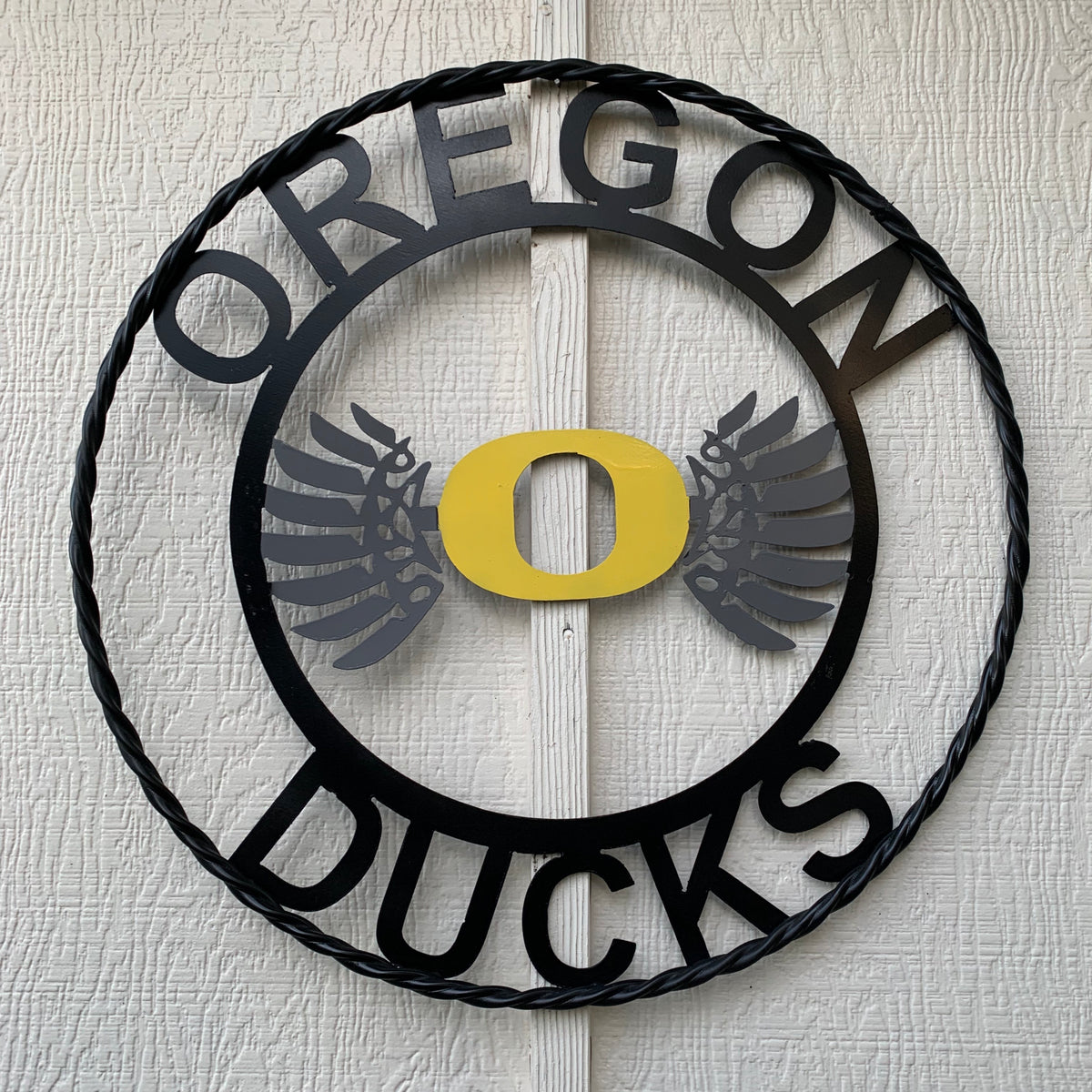 12", 18", 24", 32" OREGON DUCKS METAL CUSTOM VINTAGE CRAFT SPORTS TEAM SIGN HANDMADE