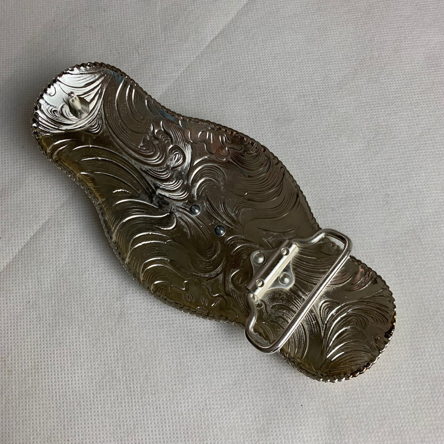 6.5" X 3.5" HORSE BELT BUCKLE GOLD SILVER BLACK WESTERN BUCKLE FASHION ART NEW #EH12271