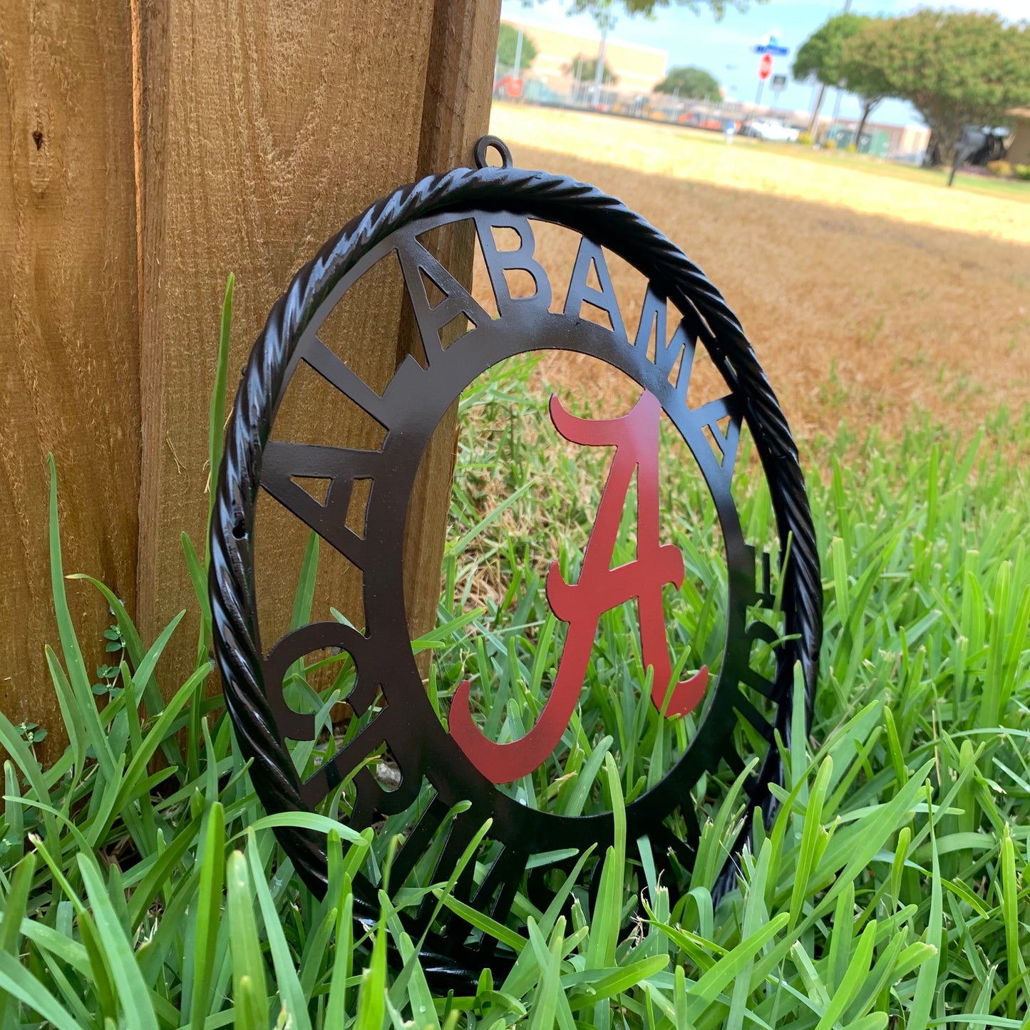 ALABAMA CRIMSON TIDE LASERCUT CUSTOM METAL VINTAGE CRAFT SIGN TEAM WESTERN HOME DECOR