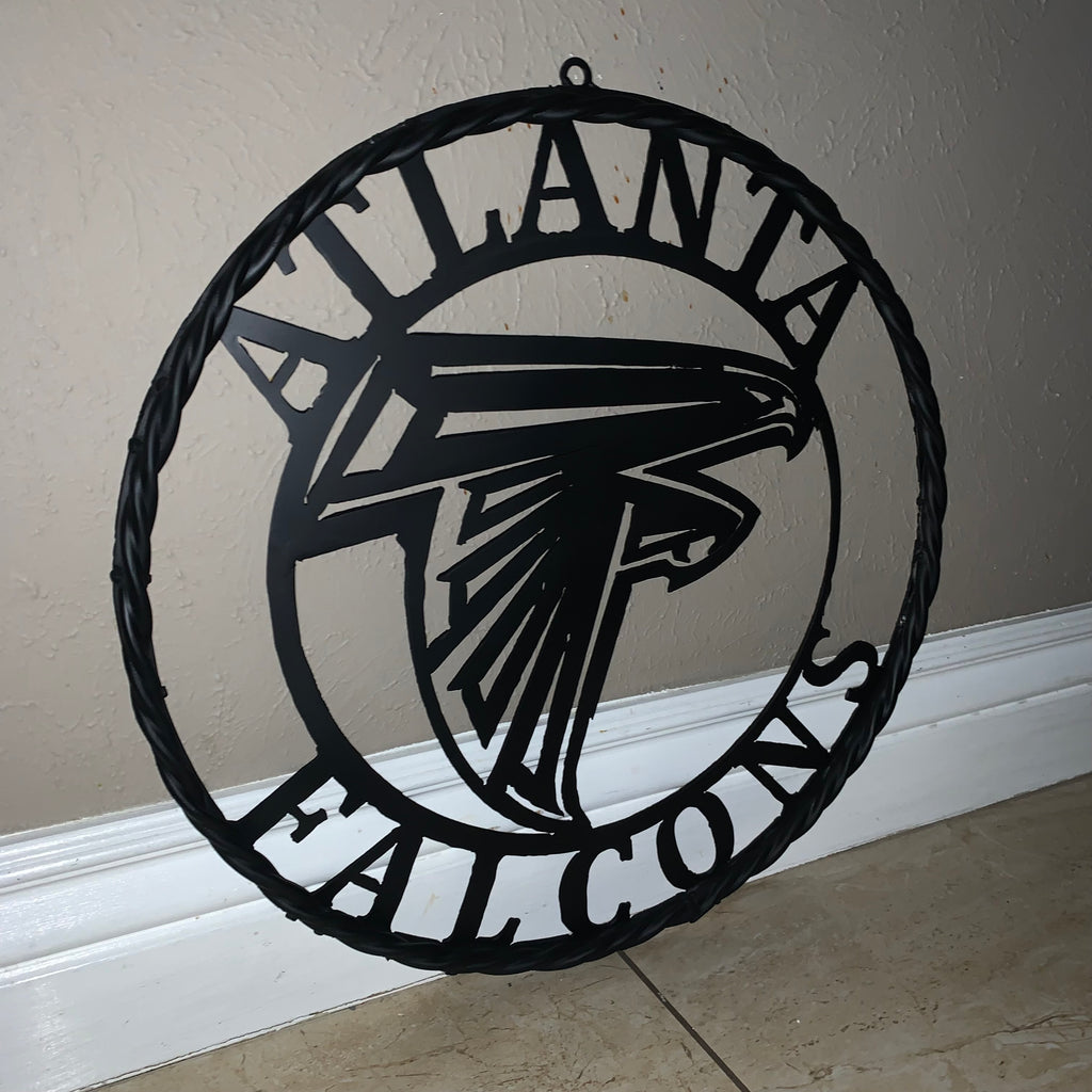 Atlanta Falcons NFL Football Team Metal Tin Sign by