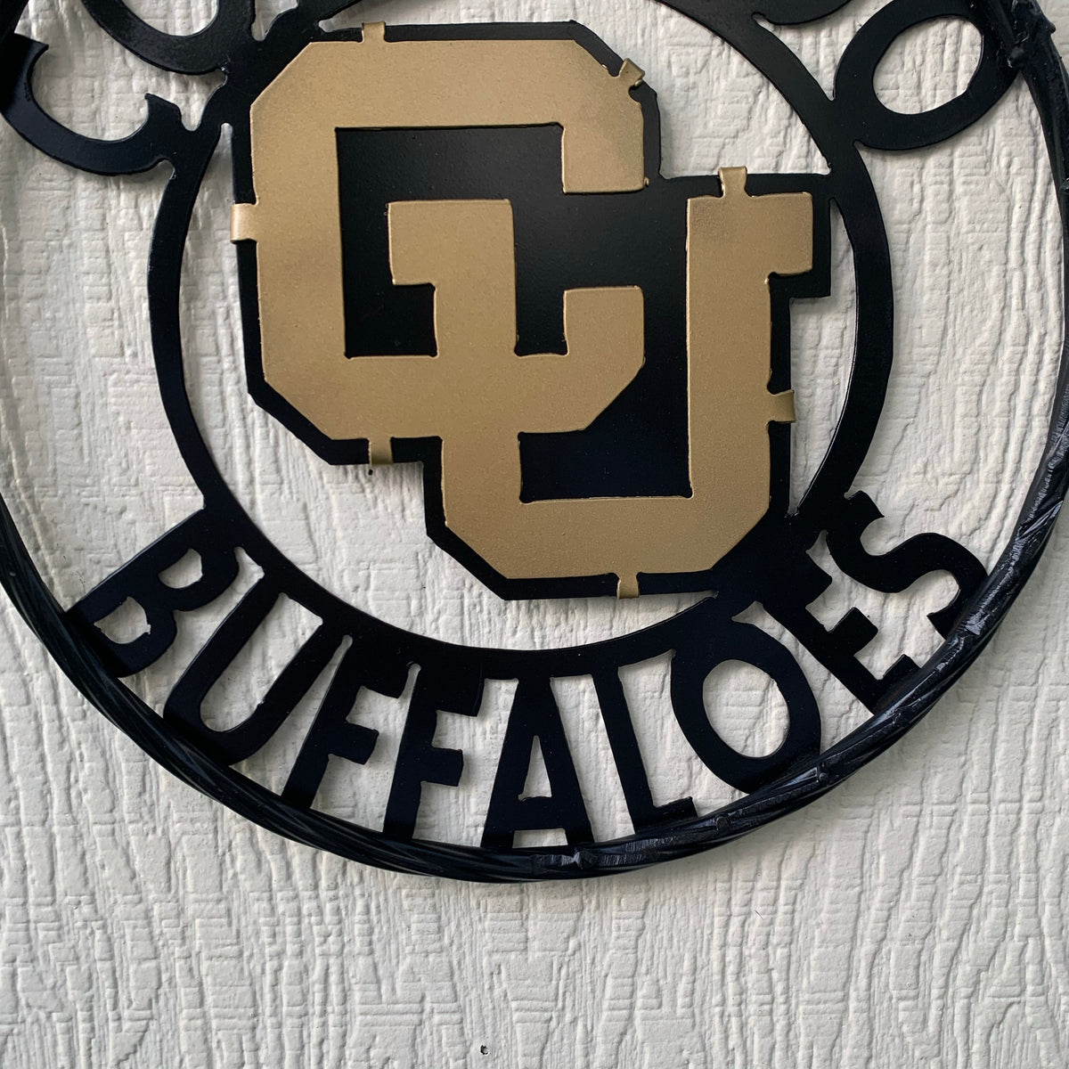 COLORADO BUFFALOES CUSTOM METAL VINTAGE CRAFT SIGN TEAM ART WESTERN HOME DECOR HANDMADE