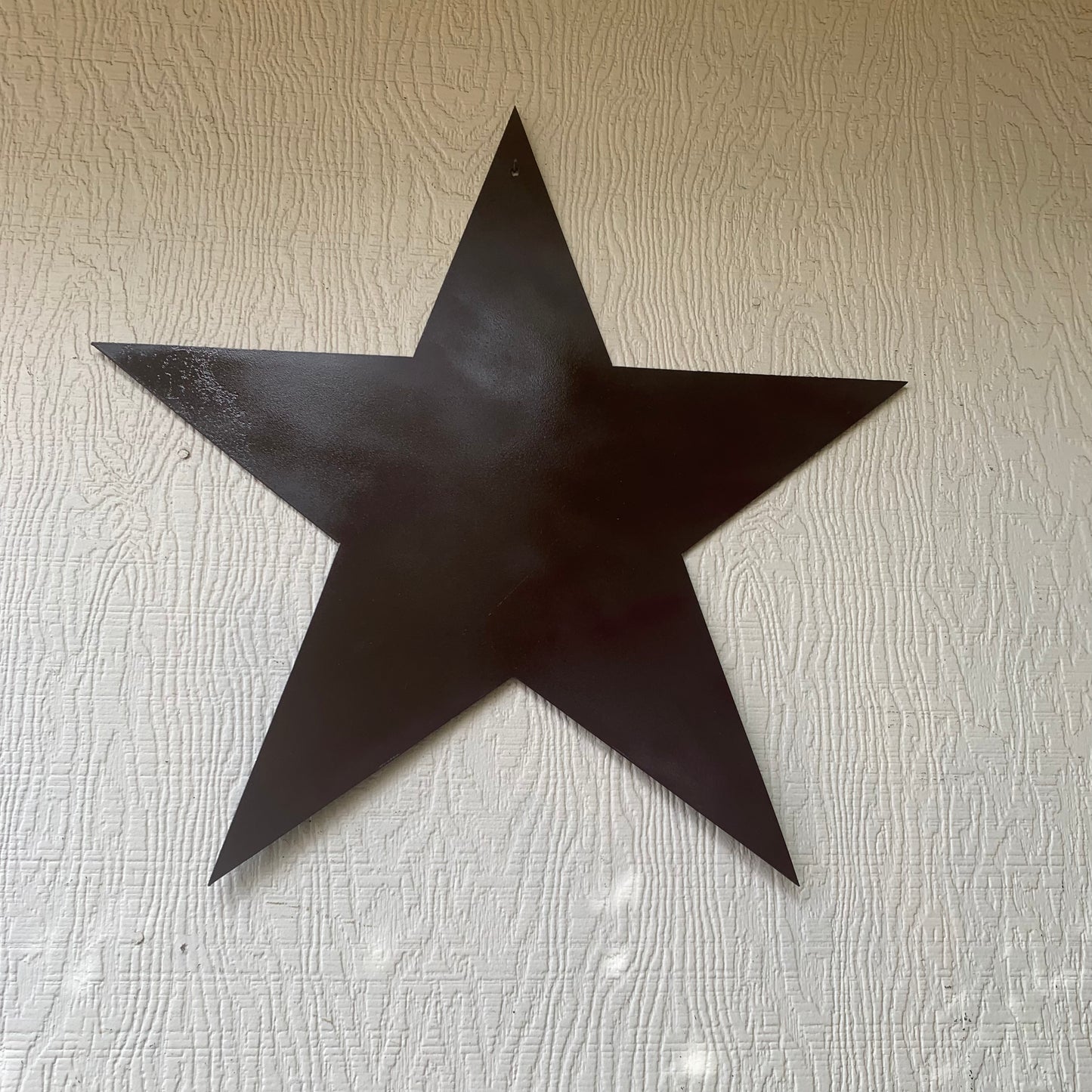2D FLAT STAR BARN PLAIN LASERCUT METAL BROWN STAR ART WESTERN HOME DECOR HANDMADE #EH12822