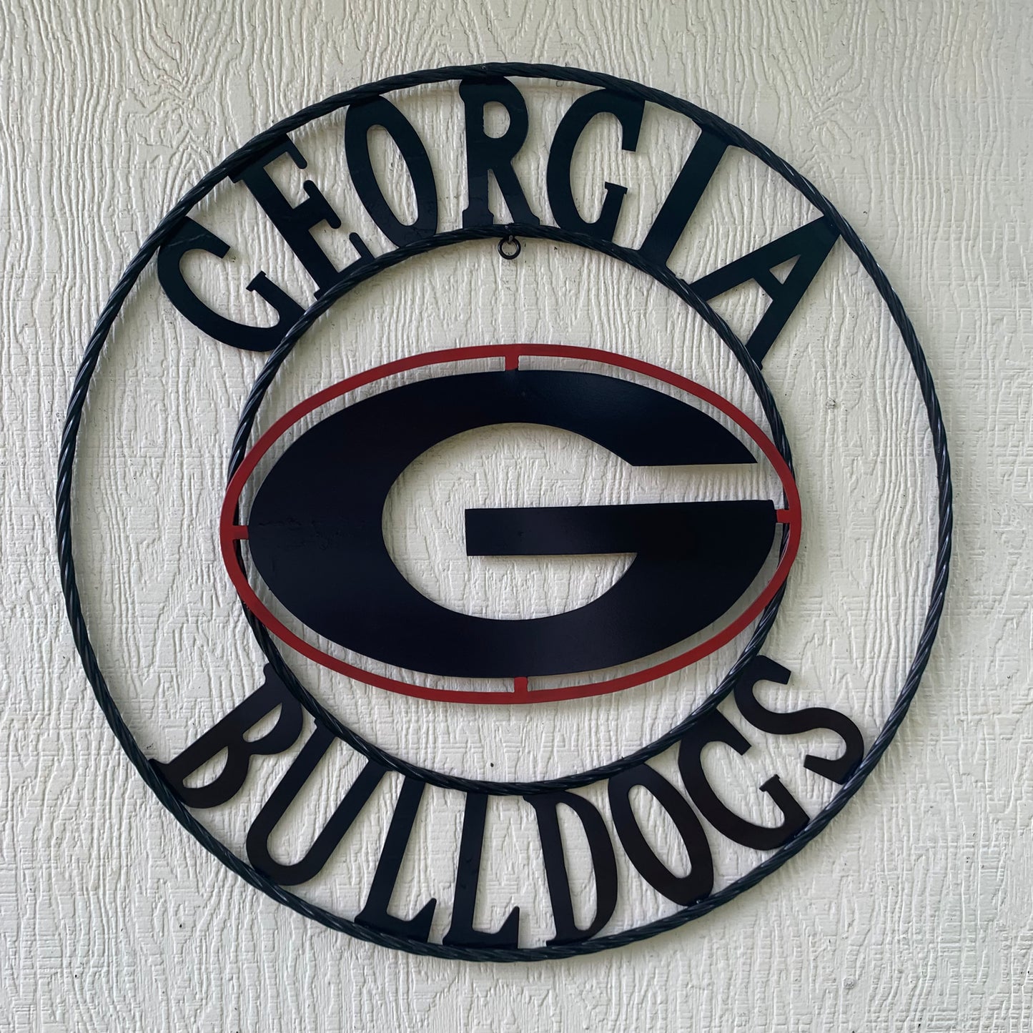 12", 18", 24", 32" GEORGIA BULLDOGS METAL SIGN VINTAGE CUSTOM TEAM ART