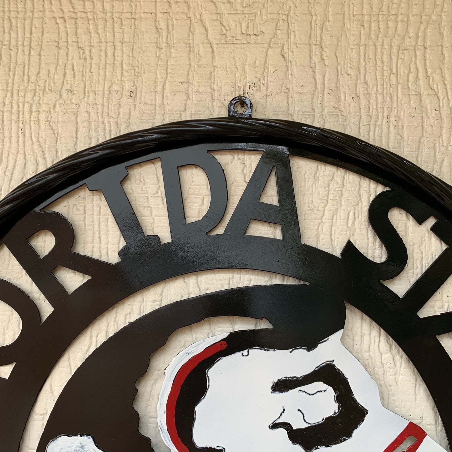 12", 18", 24", 32" FSU FLORIDA STATE SEMINOLES INDIAN LOGO METAL CUSTOM VINTAGE CRAFT TEAM SIGN