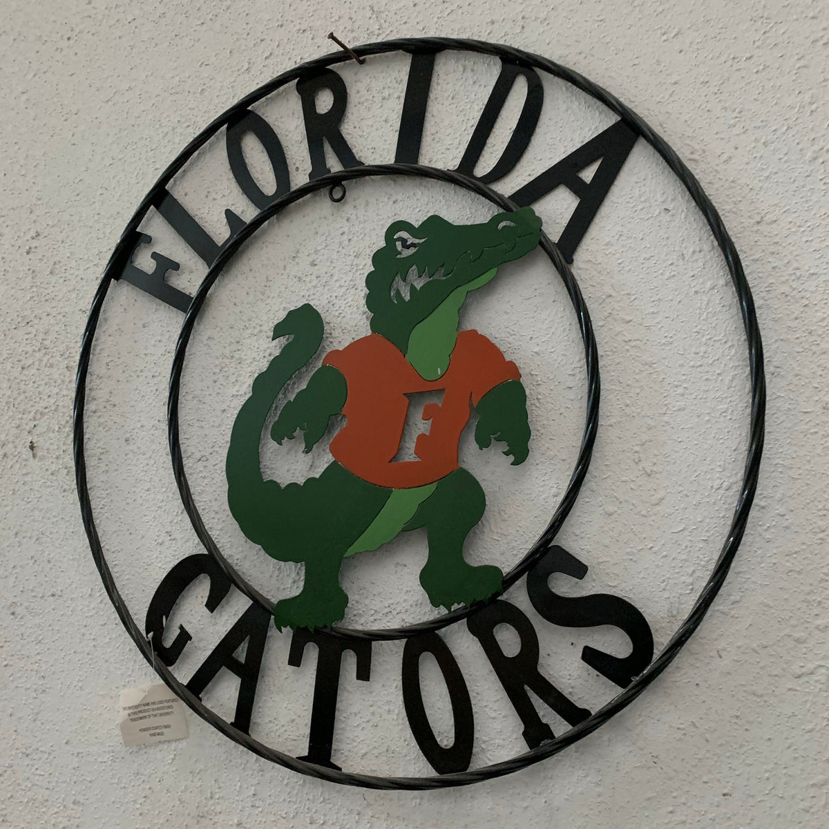 12", 18", 24", 32" FLORIDA GATORS CUSTOM METAL VINTAGE CRAFT TEAM SIGN WETSERN HOME DECOR HANDMADE
