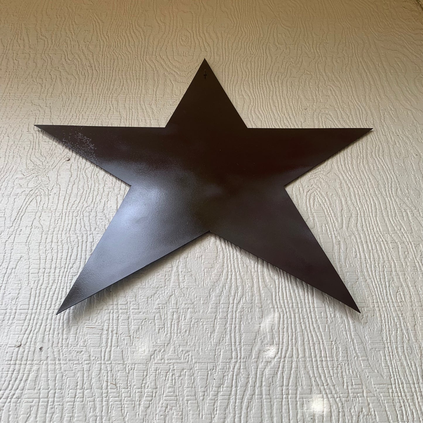 2D FLAT STAR BARN PLAIN LASERCUT METAL BROWN STAR ART WESTERN HOME DECOR HANDMADE #EH12822