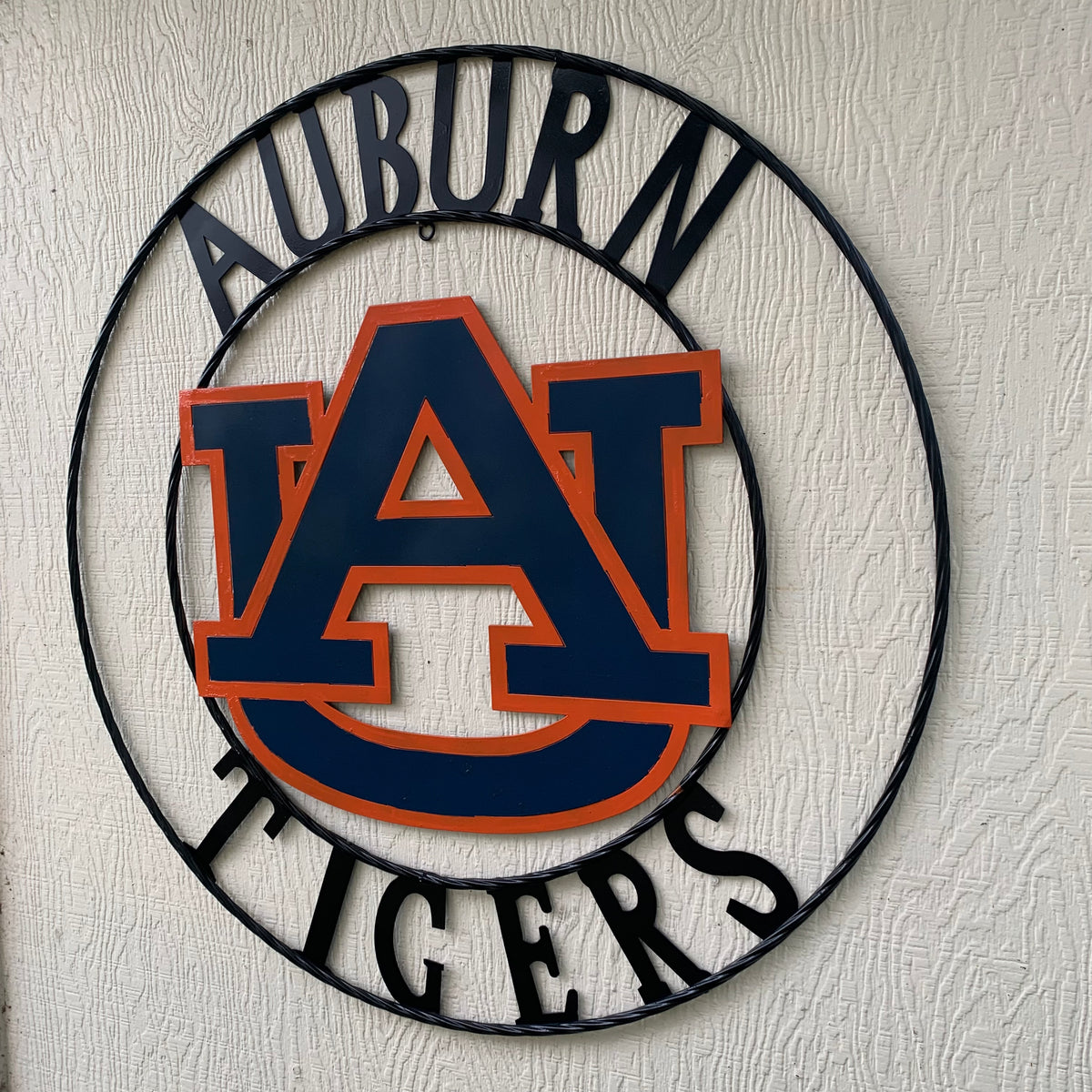 AUBURN TIGERS CUSTOM METAL VINTAGE CRAFT SIGN WESTERN HOME DECOR HANDMADE 12",18",24",32",36"