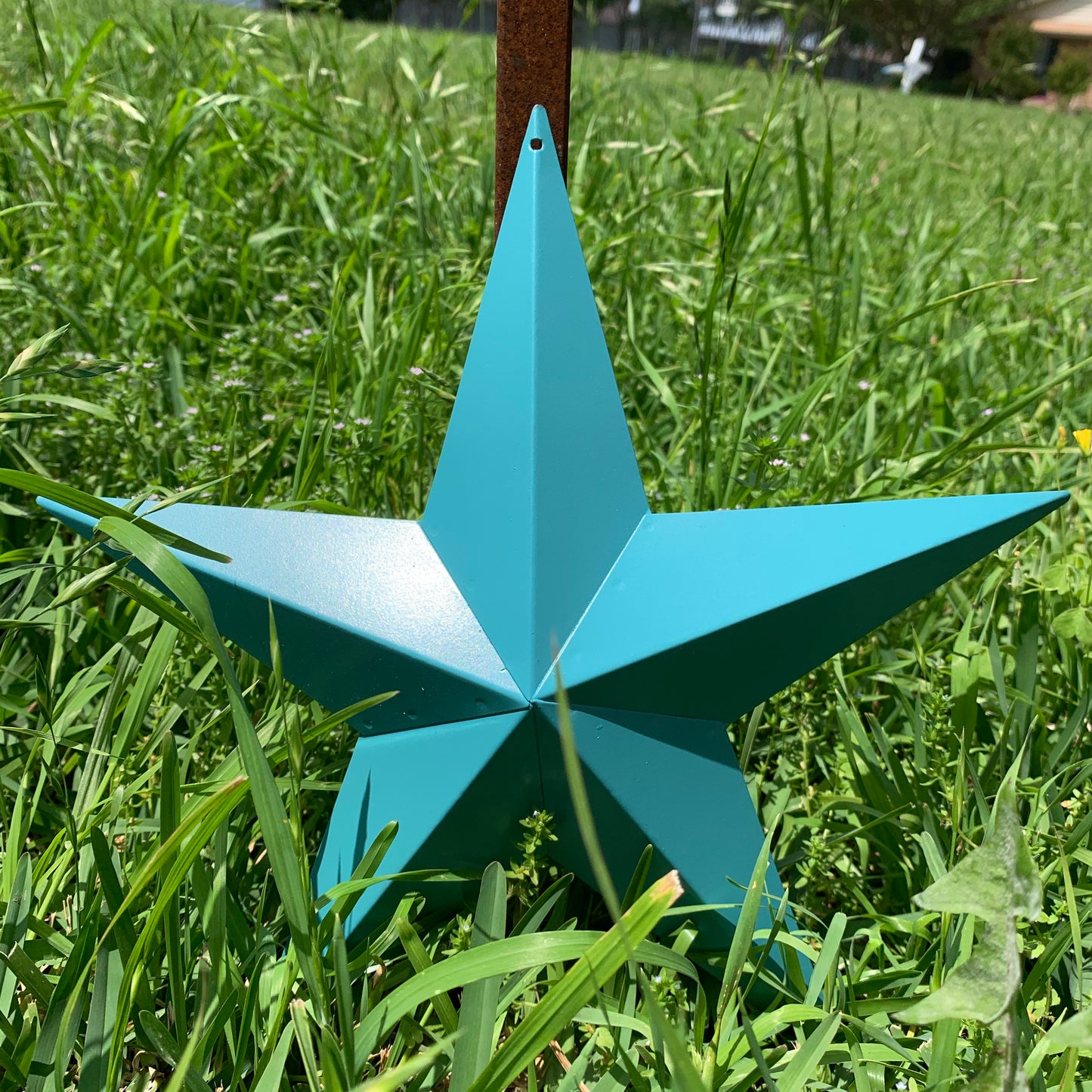TEAL BARN METAL STAR WESTERN HOME DECOR VINTAGE RUSTIC BRONZE ART NEW, 3",4",5",6",9",12"