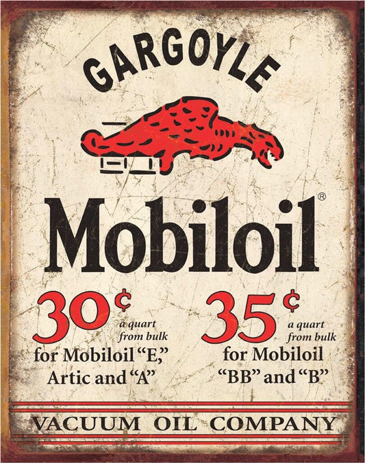 #1897 MOBILGAS GARGOYLE TIN SIGN CUSTOM METAL ART WESTERN HOME DECOR NEW